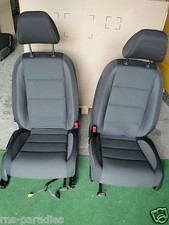 VW Golf 6 Sedile Sedili Rivestimento Grigio Scuro Riscaldamento Sedile