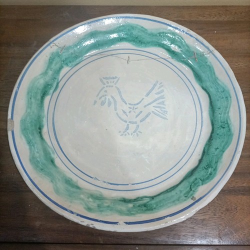 Piatto antico ceramica sicilia - piatto,