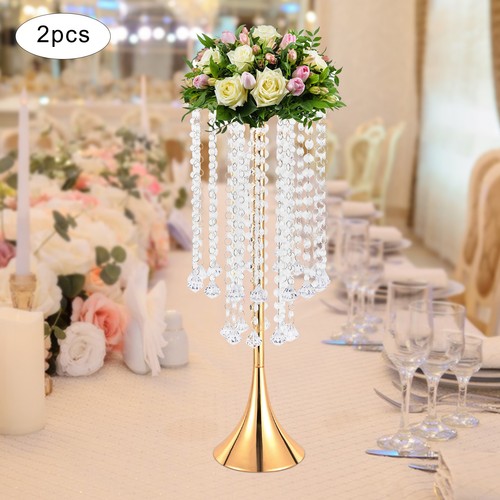 Pezzi vaso fiori cristallo - 2,