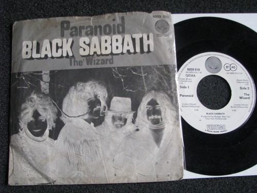 Black sabbath paranoid - sabbath-paranoid, 7"