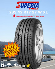 4 Gomme Pneumatici 235 45 R17