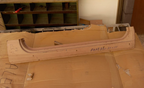 Bavetta sottoporta fiat 850 - dx,
