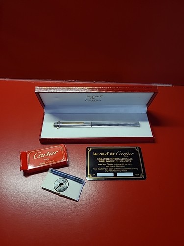 Stylo plume cartier - cartier, argent