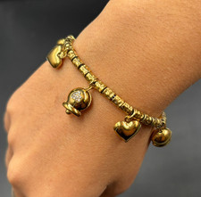 Bracciale con Charm in Acciaio