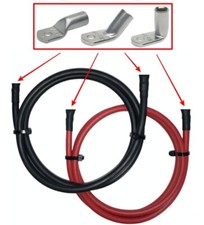 Cavo batteria H07V-K rosso o