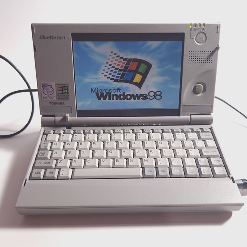 Toshiba libretto 70ct computer - toshiba,