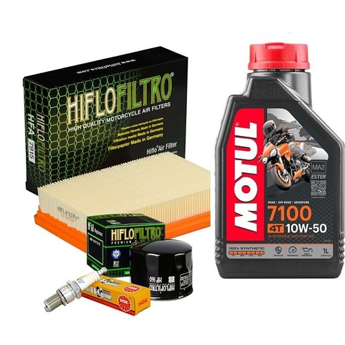 Kit tagliando motul 7100 10w50 - tagliando,