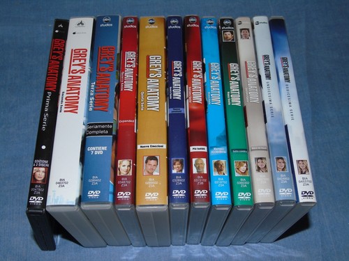 Grey anatomy 12 dvd - grey', "