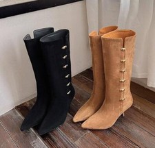 Stivali donna a punta stiletto