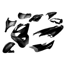 KIT CARENE NERO LUCIDO PER APRILIA SR 50 STEALTH WWW 1997 - 2001