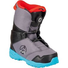 PURE KIDS ATOP BAMBINI SNOWBOARD SOFTBOOTS BOOTS SCARPE --- 24,0 MP = 37,5 EU
