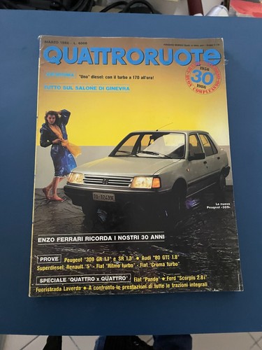 Rivista quattroruote marzo - rivista,