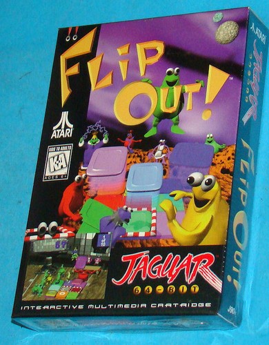 Flip out atari jaguar new - out!,