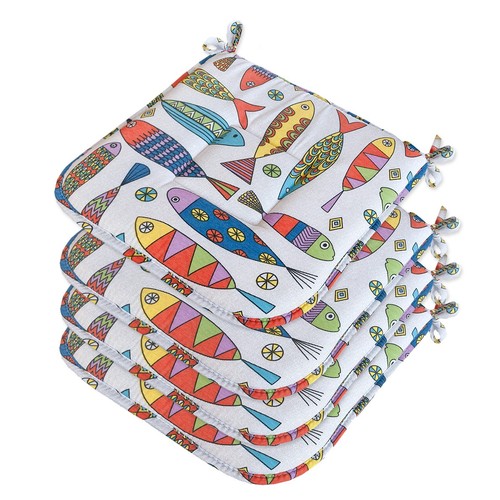 Set cuscini sedia cotone - set,