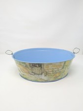 TOBAR Farmyard Tin Basket Pail