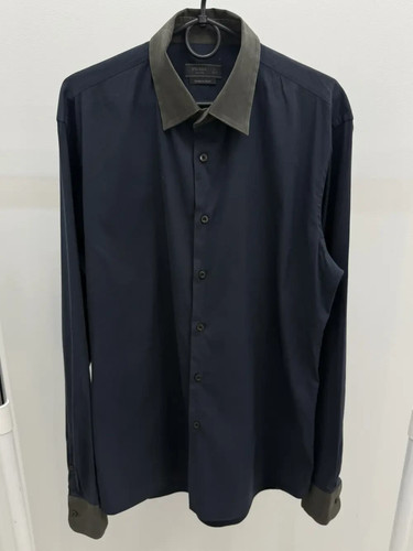 Prada two tone cotton - cotton, button