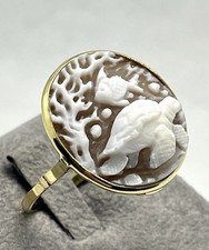 Anello in Oro 18kt con Cammeo