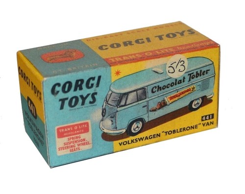 Corgi toys boîte box - , repro