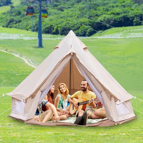 Tenda campana tela - a, in