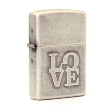 Accendino zippo 121fb - 121fb, argento