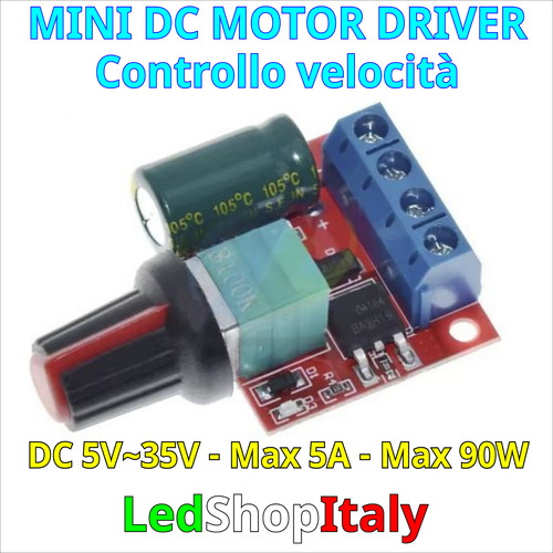 Mini motor driver 90w - dc,