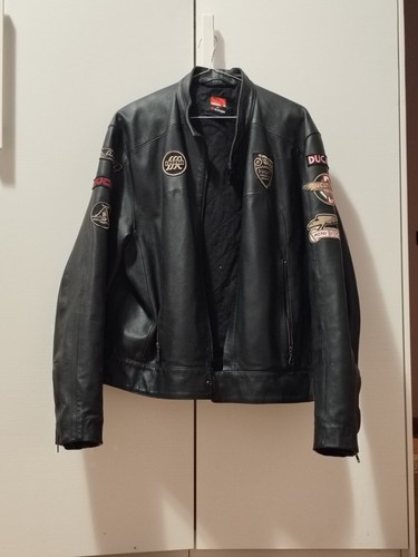 Giubotto pelle per moto - pelle,