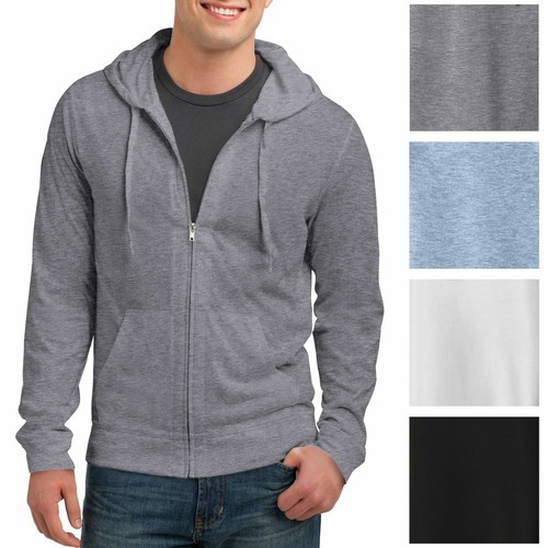 Felpa uomo full - zip, con