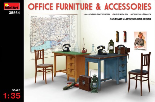 Miniart office forniture - office,
