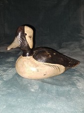 Esca anatra vintage intagliata