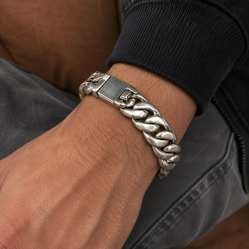 Bracciale vintage argento - bracciale,