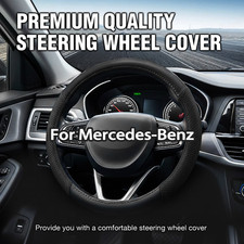 15 "volante de cuero genuino