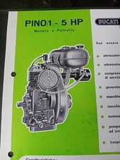 ENGINE DUCATI MECCANICA PINO/1 MOTEUR MOTOREN MACCHINE AGRICOLE EDILI NAUTICA 