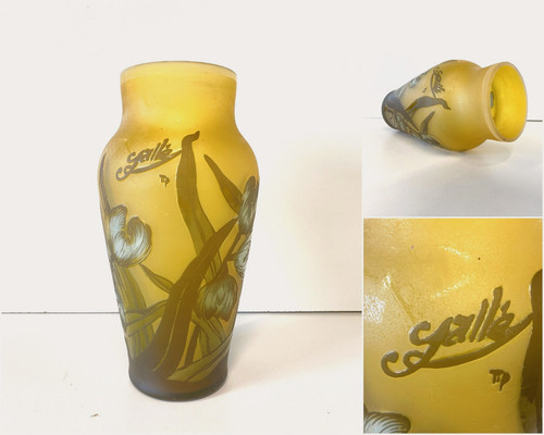 Antico vaso vetro stile - vaso, e