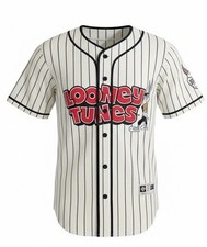 Maglia da baseball a righe Looney Tunes Bugs Bunny taglia media