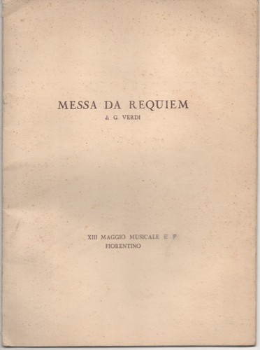 Messa requiem giuseppe - requiem,