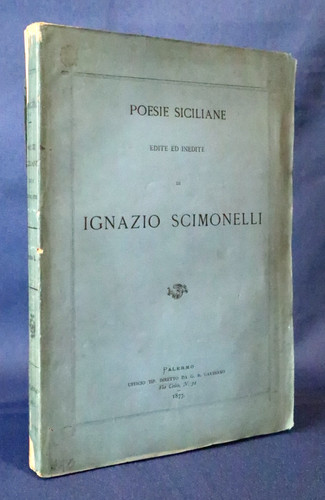 Ignazio scimonelli poesie - ignazio, scimonelli,