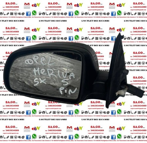 Specchietto elettrico sinistro - specchietto,