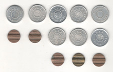 LOTTO 13 GETTONI ASCENSORI