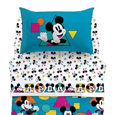 Completo letto UNA PIAZZA Caleffi  Disney Art. Mickey Geo N°174