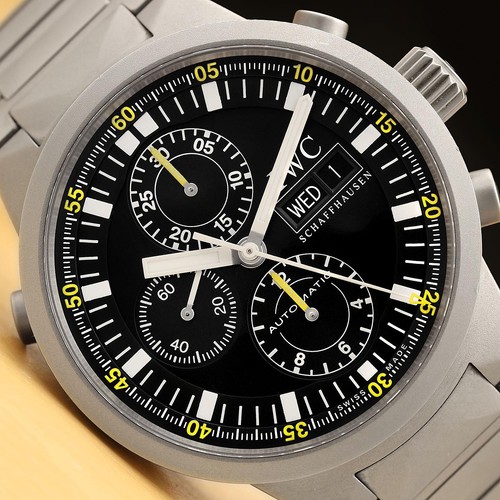 2003 card iwc gst chrono - card, chrono-