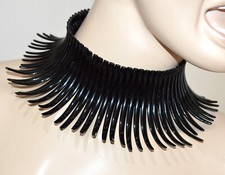 Collana donna girocollo nero