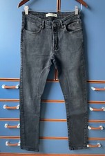 Siviglia Pantalone Jeans Denim Nero Slim Fit Uomo tg. 29 / S