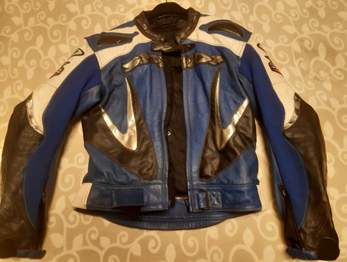 Tuta moto pelle divisibile