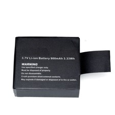 Batteria ricaricabile 900 mAH