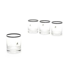 Set di 4 bicchieri di