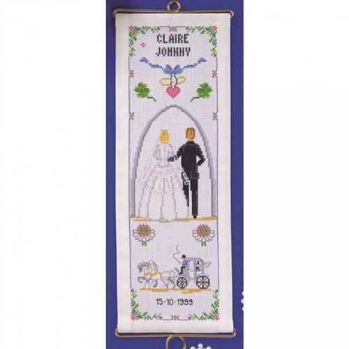 Striscione carrozza matrimonio