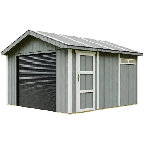 Garage legno 368x354 cm - legno,