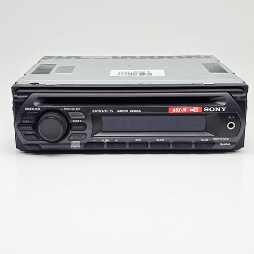 Sony model cdx gt210fm am - model, no.