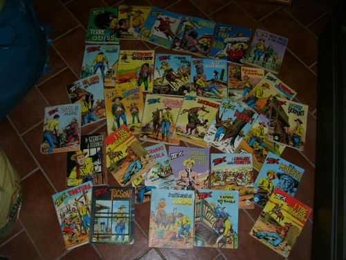 Lotto 129 fumetti tex anni - 129,