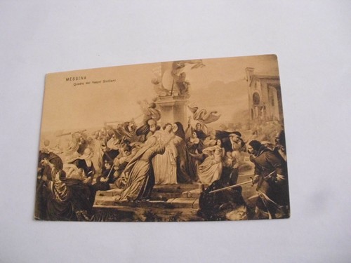Messina quadro del vespri - messina,